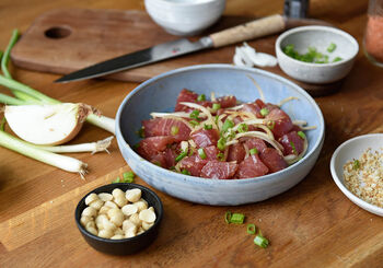 Ahi Poke Bowls