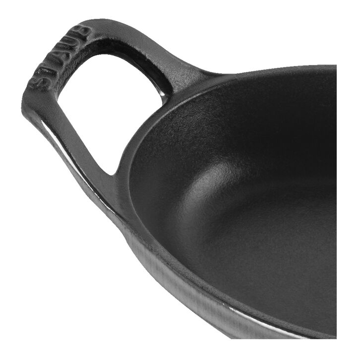 Specialities, 15 cm oval Cast iron Oven dish graphite-grey, large 3