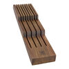Storage, Acacia, In-drawer Knife Organizer, small 1