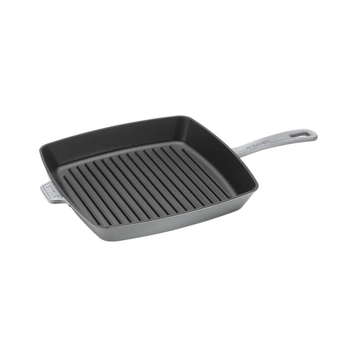 Grill Pans, American Grill 30 cm, Gusseisen, Graphit-Grau, large 2