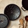 La Cocotte, 26 cm round Cast iron French oven chocolate, small 3