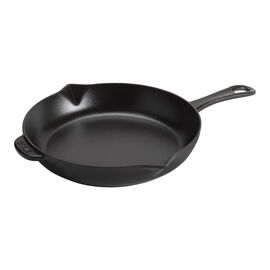 Frigideira 26 cm, Ferro fundido, Preto