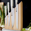Pro le blanc, 5-pc, Knife block set, Natural, small 3