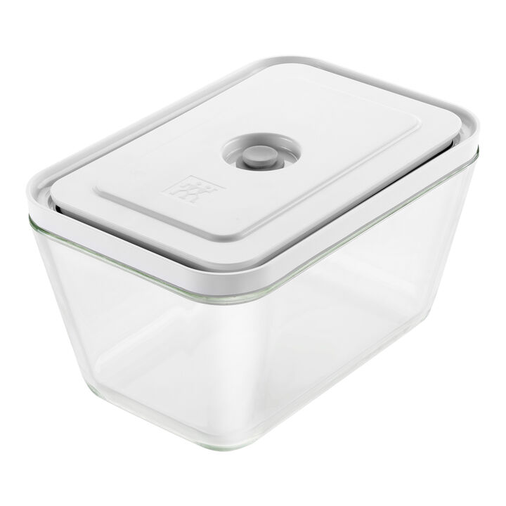 Fresh & Save, L, Vacuum Container, Glass, Grey, large 1
