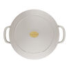 ベラモンテ, 鋳物ほうろう鍋 24 cm, ラウンド, アイボリー, 鋳鉄, small 3