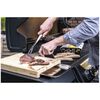 BBQ+, 15.5-inch x 12-inch Cutting Board With Tray, Bamboo , small 6