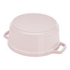 La Cocotte, Gryta 24 cm / 3,7 l, Rund, Sorbet steg, Gjutj&auml;rn, small 6