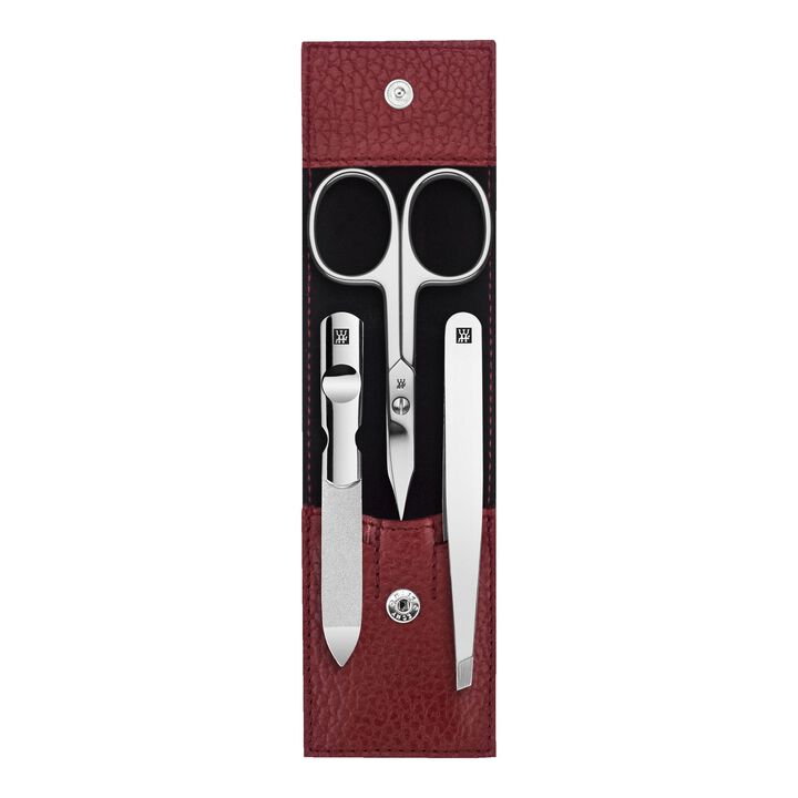 CLASSIC, Estojo com fecho de encaixe 3-peças, Vermelho, large 1