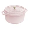 La Cocotte, 6.75 l cast iron round Cocotte, sorbet rose, small 1