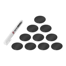 Silicone Label Set with Chalk Marker, 11-pc