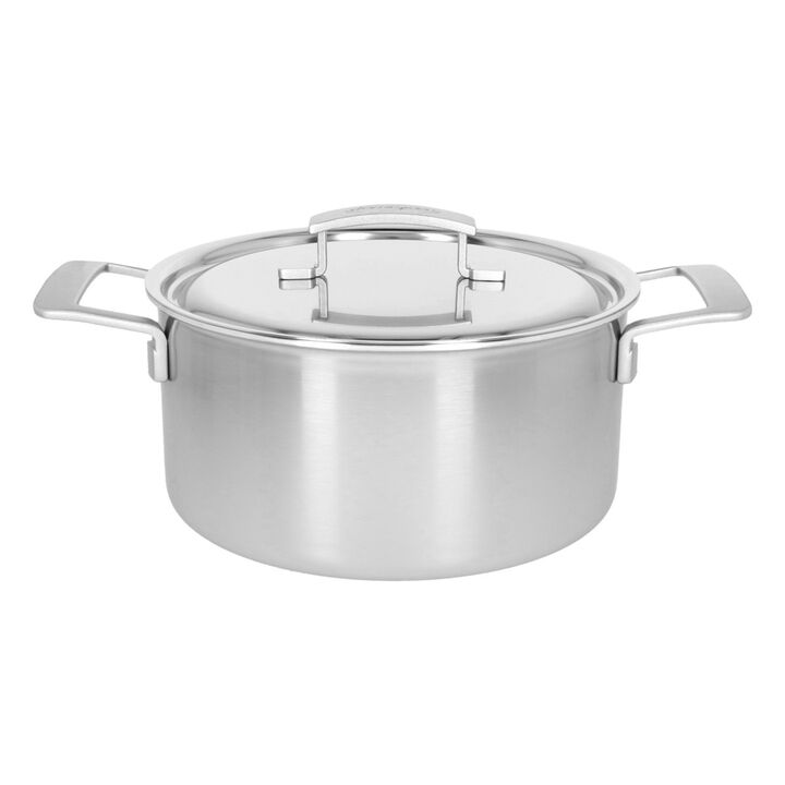 Industry 5, 5.5 qt, 18/10 Stainless Steel, Dutch Oven With Lid , large 1