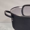Milano,  aluminum Stock pot with glass lid, small 5