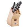 Gourmet, 5-tlg, Messerblock, natur, 5-tlg., Natur, small 1