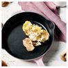 Pans, 22 cm / 8.5 inch cast iron Traditional Deep Frypan, sorbet rose, small 7