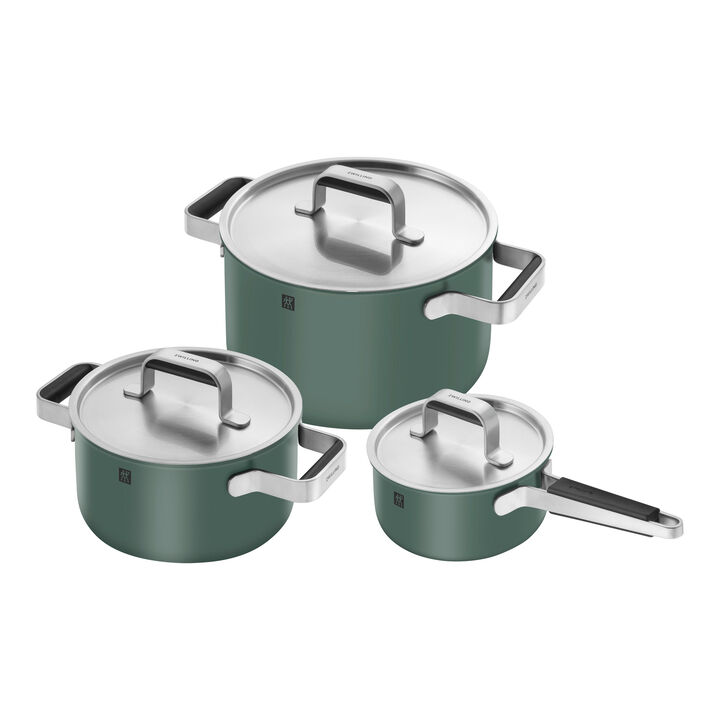 Pure, Cookware set, 6 Piece, 18/10 Stainless Steel, large 1