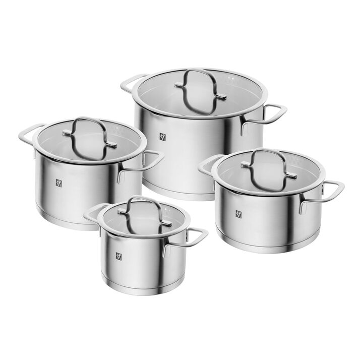 TrueFlow, Kochtopfset, 4-tlg, Edelstahl, large 1