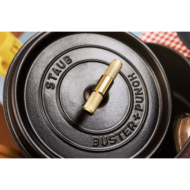La Cocotte, Cocotte Buster+Punch 28 cm / 6,75 l, Rond, Noir, large 2