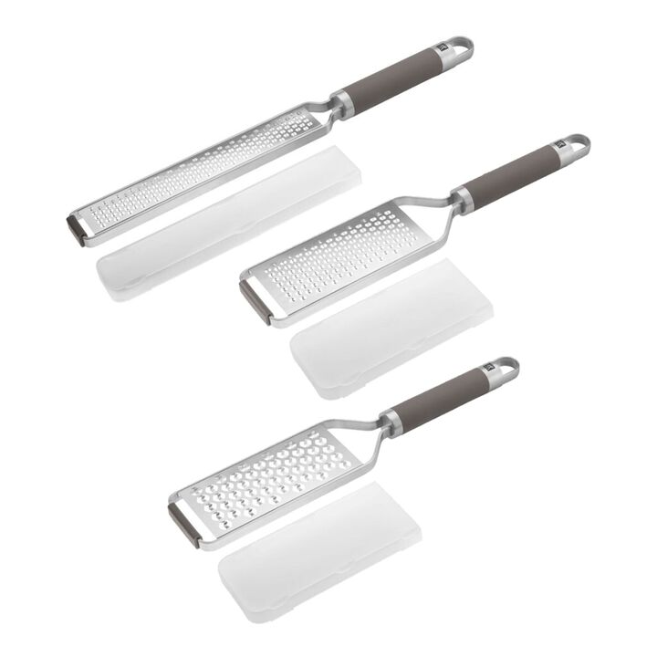 Pro, 3 Piece, Graters Set, stainless steel, large 1