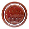 Ceramique, 10 cm round ceramic Mini Cocotte ancient-copper, small 4
