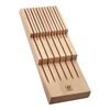 Storage, Beechwood, In-drawer Knife Organizer, small 1