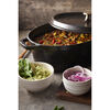 La Cocotte, 12 l cast iron oval Cocotte, black - Visual Imperfections, small 11