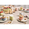 Ceramique, 9 cm / 6 Piece ceramic Ramekin set macaron, mixed Colours, small 12