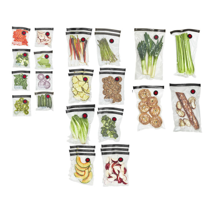 Fresh & Save, S/M/L / 30-pc Vacuum Bag Set, Plastic , large 1