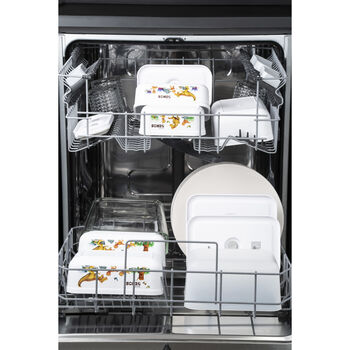 Vakumlu Yemek Taşıma Kabı, L, Plastik, Beyaz-Gri,,large 13