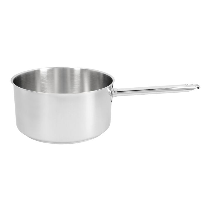 Apollo 7, Stieltopf ohne Deckel 20 cm, 18/10 Edelstahl, Silber, large 1