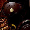La Cocotte, Ris Cocotte 16 cm / 1,75 l, Rund, Chokolade, St&oslash;bejern, small 5