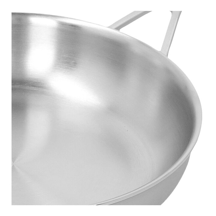 Industry 5, 9.5-inch, 18/10 Stainless Steel, Frying Pan, large 3