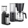 ENFINIGY, Set cafeti&egrave;re & broyeur, 2-pcs, noir, small 1