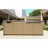 Flammkraft Model D, Built-in Natural gas grill, Silver, small 9