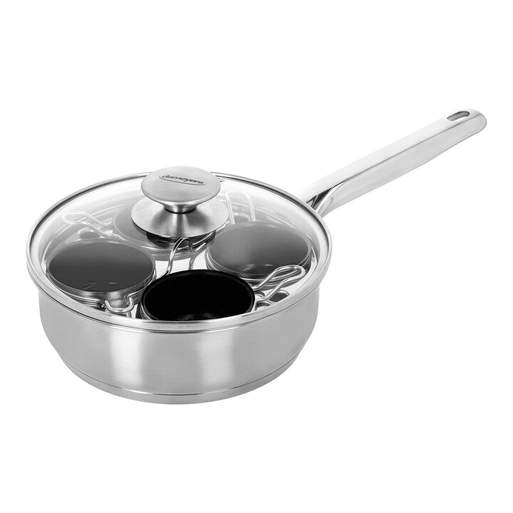 Specialties 3, Egg poacher 18 cm, 18/10 Stainless Steel, Silver, large 1