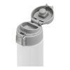 Thermo, Thermos reisbeker, 450 ml, Wit-Grijs, small 2