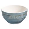 Ceramique, Sch&uuml;ssel 12 cm, rund, Antik-T&uuml;rkis, Keramik, small 1