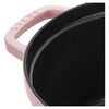 La Cocotte, 6.75 l cast iron round Cocotte, sorbet rose, small 10