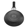 Vipiteno, Set di padelle, 3-pz. / 20/24/28 cm, nero, Alluminio, small 3