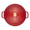 La Cocotte, 4.8 l cast iron round Year of the Horse French Oven, cherry, small 8