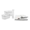 Fresh & Save, Vakuum startkit, Plast / M/L, 7-st, Vit, small 1