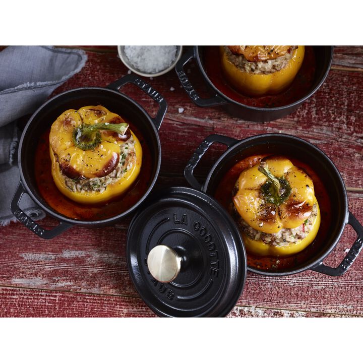 La Cocotte, Cocotte 12 cm / 400 ml, Rond, Noir, large 2