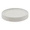 Dining Line, Set di piatti, 4-pz. / 22 cm, tartufo bianco, Ceramica, small 1