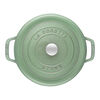 La Cocotte, Cocotte 20 cm, rund, Salbeigr&uuml;n, Gusseisen, small 2