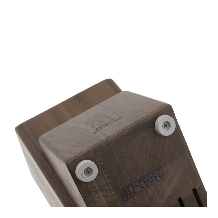Storage, Walnut, TWIN Knife Block Empty, large 4