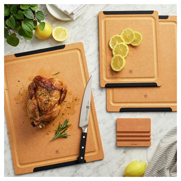 4-pc Plant Fiber Cutting Board Fiber Wood, large 3