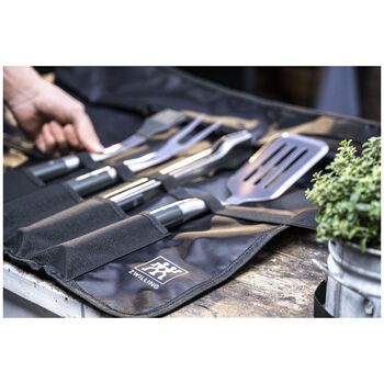 Grill Tool Set, 5-par&ccedil;a,,large 8