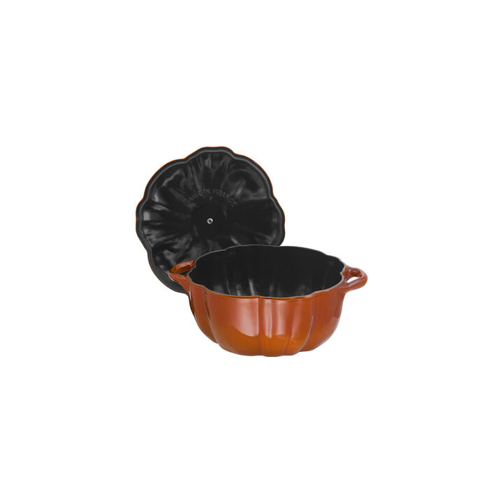 La Cocotte, 3.25 l cast iron pumpkin Cocotte, cinnamon, large 4