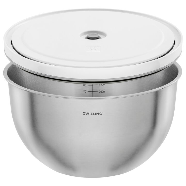 Fresh & Save BOWLS, Bol sous vide L / 24 cm, Acier inoxydable, Argent, large 2