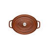 La Cocotte, Gryta 29 cm / 4,25 l, Oval, Kanel, Gjutj&auml;rn, small 3