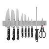 Pro, 10-pc, Set with 17.5" stainless magnetic knife bar, No-Color, small 1